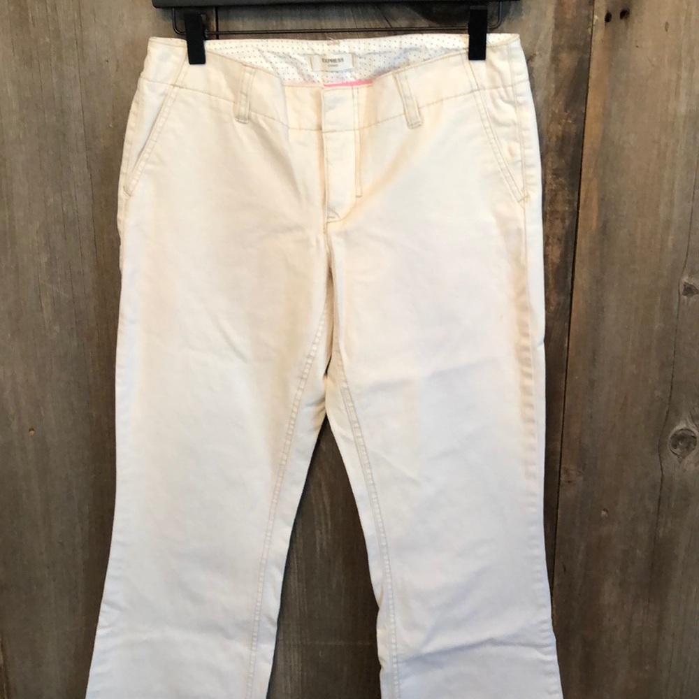 Y2K Express Celine Chino Pants in Light Tan / Off White Size 4 Regular Women’s